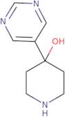 4-(Pyrimidin-5-yl)piperidin-4-ol