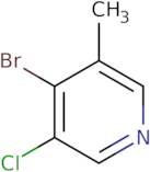 4-Bromo-3-chloro-5-methylpyridine