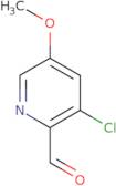 3-Chloro-5-methoxypyridine-2-carbaldehyde