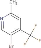 5-Bromo-2-methyl-4-(trifluoromethyl)pyridine