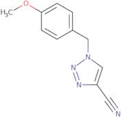 1-(4-Methoxy-benzyl)-1H-[1,2,3]triazole-4-carbonitrile