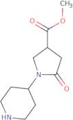 Methyl 5-oxo-1-piperidin-4-ylpyrrolidine-3-carboxylate