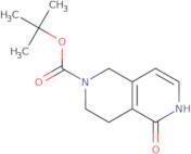 tert-Butyl 5-oxo-1,2,3,4,5,6-hexahydro-2,6-naphthyridine-2-carboxylate