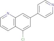 5-Chloro-7-(pyridin-4-yl)quinoline