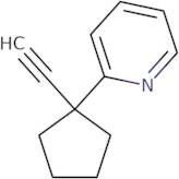 2-(1-Ethynylcyclopentyl)pyridine