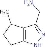 (4-Methyl-1,4,5,6-tetrahydrocyclopenta[C]pyrazol-3-yl)methanamine