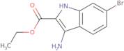 3-Amino-6-bromo-1H-indole-2-carboxylic acid ethyl ester