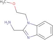 1-[1-(2-Methoxyethyl)-1H-1,3-benzodiazol-2-yl]methanamine