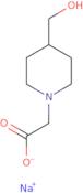 Sodium 2-[4-(hydroxymethyl)piperidin-1-yl]acetate