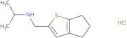 {4H,5H,6H-Cyclopenta[b]thiophen-2-ylmethyl}(propan-2-yl)amine hydrochloride