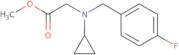 [Cyclopropyl-(4-fluoro-benzyl)-amino]-acetic acid methyl ester