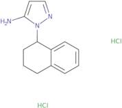 1-(1,2,3,4-Tetrahydronaphthalen-1-yl)-1H-pyrazol-5-amine dihydrochloride