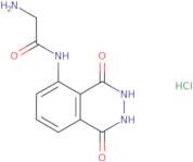 2-Amino-N-(1,4-dioxo-1,2,3,4-tetrahydrophthalazin-5-yl)acetamide hydrochloride