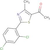 1-[2-(2,4-Dichlorophenyl)-4-methyl-1,3-thiazol-5-yl]-1-ethanone