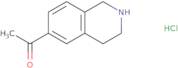 1-(1,2,3,4-Tetrahydroisoquinolin-6-yl)ethanone hydrochloride