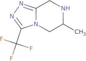 6-Methyl-3-(trifluoromethyl)-5H,6H,7H,8H-[1,2,4]triazolo[4,3-a]pyrazine