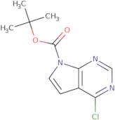 4-Chloro-pyrrolo[2,3-d]pyrimidine-7-carboxylic acid tert-butyl ester