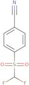 4-((Difluoromethyl)sulfonyl)benzonitrile