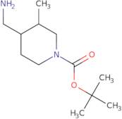 tert-Butyl 4-(aminomethyl)-3-methylpiperidine-1-carboxylate