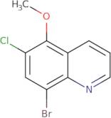 8-Bromo-6-chloro-5-methoxyquinoline