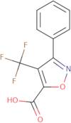 3-Phenyl-4-(trifluoromethyl)-1,2-oxazole-5-carboxylic acid