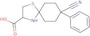 8-Cyano-8-phenyl-1-thia-4-azaspiro[4.5]decane-3-carboxylic acid