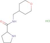 N-(Oxan-4-ylmethyl)pyrrolidine-2-carboxamide hydrochloride