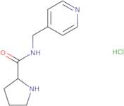 N-(4-Pyridinylmethyl)-2-pyrrolidinecarboxamide hydrochloride