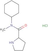 N-Cyclohexyl-N-methyl-2-pyrrolidinecarboxamide hydrochloride