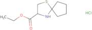 Ethyl 1-thia-4-azaspiro[4.4]nonane-3-carboxylatehydrochloride