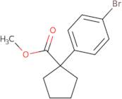 1-(4-Bromo-phenyl)-cyclopentanecarboxylic acid methyl ester