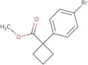 Methyl 1-(4-bromophenyl)cyclobutane-1-carboxylate