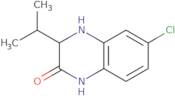 6-Chloro-3-(propan-2-yl)-1,2,3,4-tetrahydroquinoxalin-2-one