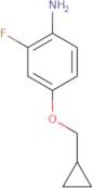 4-(Cyclopropylmethoxy)-2-fluoroaniline