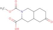 2-Methoxycarbonyl-6-oxo-1,3,4,4a,5,7,8,8a-octahydroisoquinoline-3-carboxylic acid