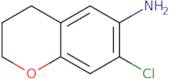 7-Chloro-3,4-dihydro-2H-1-benzopyran-6-amine