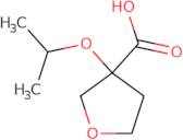 3-(Propan-2-yloxy)oxolane-3-carboxylic acid