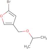 2-Bromo-4-[(propan-2-yloxy)methyl]furan