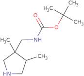 tert-Butyl N-[(3,4-dimethylpyrrolidin-3-yl)methyl]carbamate