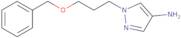 1-(3-Phenylmethoxypropyl)pyrazol-4-amine