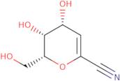 2,6-Anhydro-3-deoxy-D-lyxo-hept-2-enononitrile