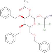 2-O-Acetyl-3,4,6-tri-O-benzyl-b-D-glucopyranosyl trichloroacetimidate