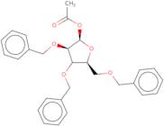 1-O-Acetyl-2,3,5-tri-O-benzyl-L-ribofuranose