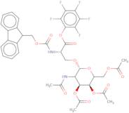 2-Acetamido-3,4,6-tri-O-acetyl-2-deoxy-b-D-glucopyranosyl-(N-Fmoc)-L-serine pentafluorophenyl ester