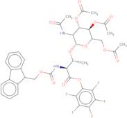 2-Acetamido-3,4,6-tri-O-acetyl-2-deoxy-a-D-galactopyranosyl-L-threonine pentafluorophenyl ester