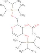 4-O-Acetyl-3,6-di-O-triisopropylsilyl-D-galactal