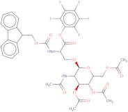 2-Acetamido-3,4,6-tri-O-acetyl-2-deoxy-a-D-galactopyranosyl-(N-Fmoc)-L-serine pentafluorophenyl es…