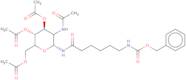 2-Acetamido-3,4,6-tri-O-acetyl-N',N-cbz-epsilon-aminocaproyl-2-deoxy-b-D-glucopyranosyl amine