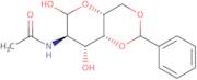 2-Acetamido-4,6-O-benzylidene-2-deoxy-D-galactopyranose