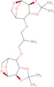 2-Amino-1,3-bis(1,6-anhydro-2,3-O-isopropylidene-b-D-mannopyranose-4-O-yl)-propane